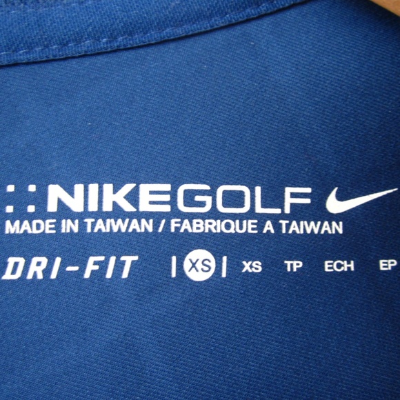 Nike Golf - Dri-Fit Textured Royal Blue Vest - Picture 5 of 8